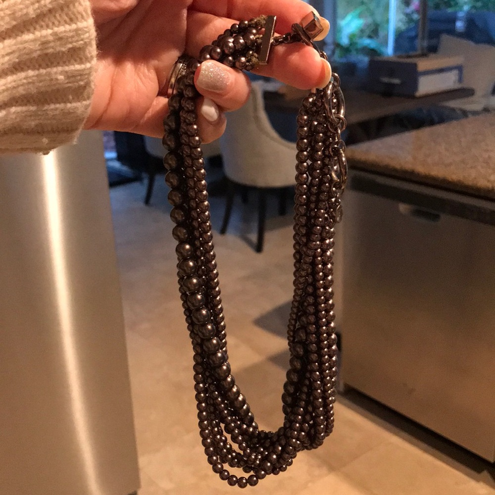 Brown necklace